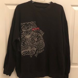 Marvel Sweater matching Jordan Black Cement 3